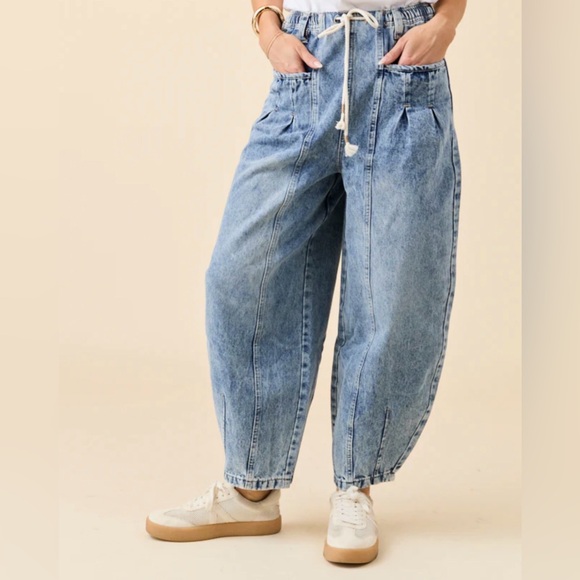 Sage + Fig Denim - Sage + Fig Barrel Jeans